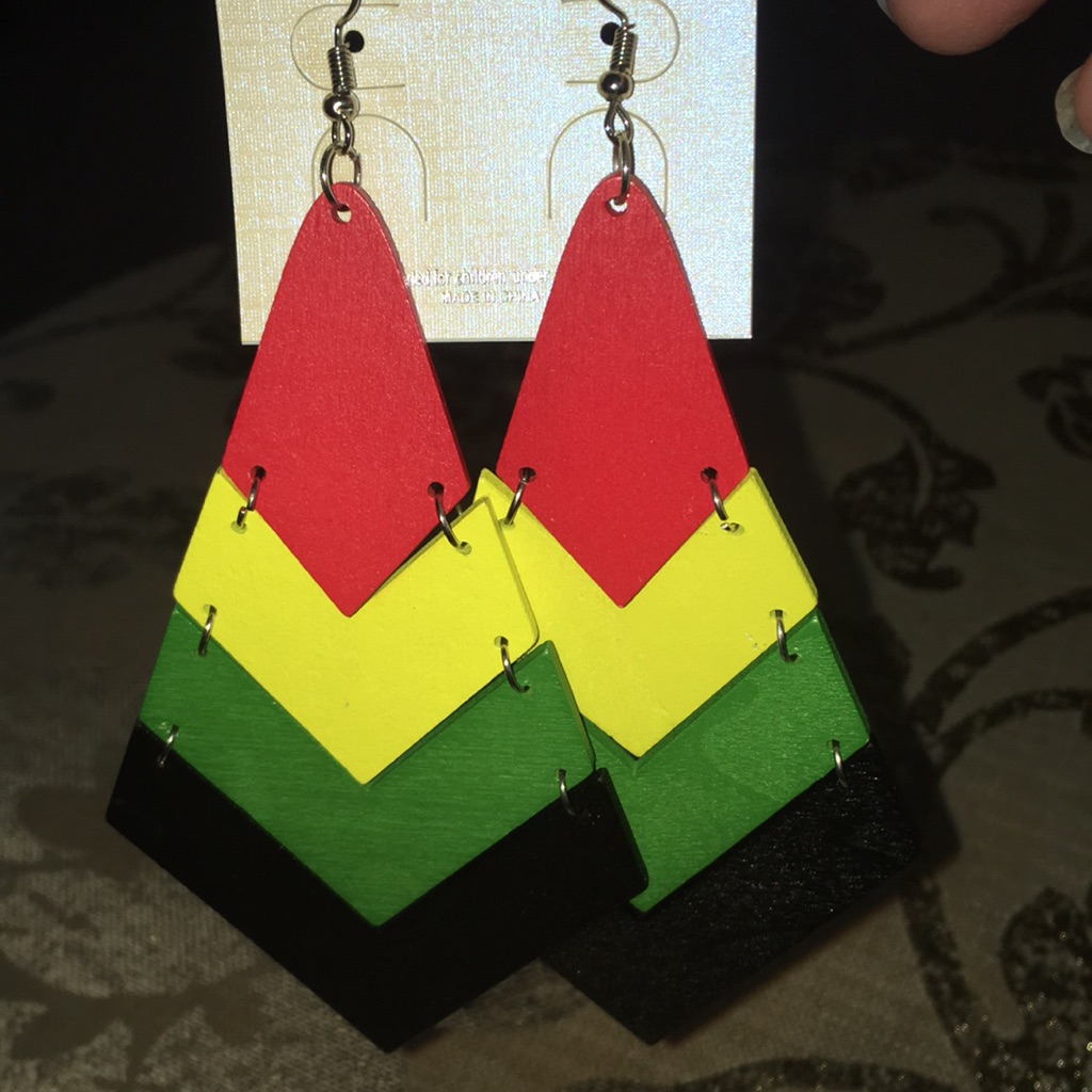 Vibrant Statement Dangle Earrings